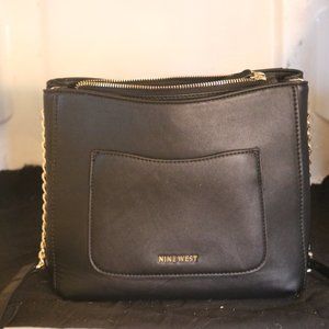 Women's Black Nine West Shoulder Bag